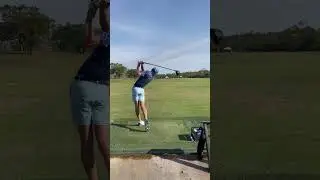 Top ranked recruit swings a driver #golfskill #golf #golfswing #golfnetwork #juniorgolfer #athlete