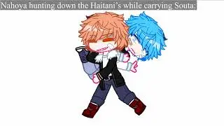 Squidwards nose | Haitani brothers & Kawata twins | Tokyo Revengers AU