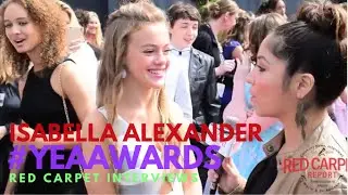 Isabella Alexander #FreshofftheBoat at The Young Entertainer Awards #UniversalStudios #YEAAwards