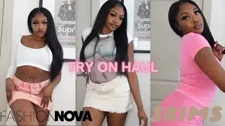 FASHION NOVA / SKIMS TRY-ON HAUL | TRENDY PIECES