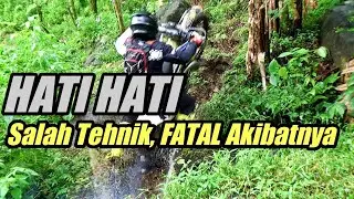 Tehnik Melewati Jalur BERBATU Dan LICIN // Tips Dan Trik Trabas Untuk Pemula