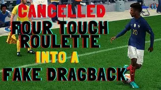 NEW FANCIEST *SECRET* SKILL IN FIFA ONLINE 4?! | Four-Touch Roulette CANCELLED into a FAKE Dragback!