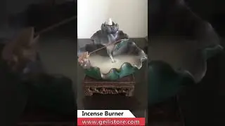 Ceramic Incense Burners - Waterfall & Backflow