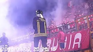 02/09/2018 PERUGIA VS ASCOLI I TIFOSI DELLA CURVA NORD