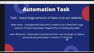 Review By Happy Customer For Automating data Data entry work and saving lots of time and money