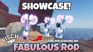 SHOWCASE THE FABULOUS ROD IN FISCH ROBLOX