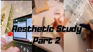 Aesthetic Study Part 2 | Tiktok Compilation