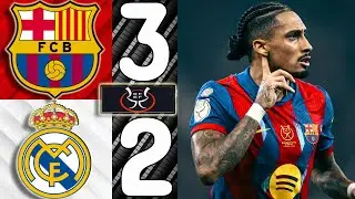 🎥 Barcelona vs. Real Madrid [3-2] - El Clasico Match Review (Spanish Super Cup Final 2026)