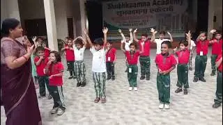 Energizer Activity for Kids | Jumping Exercise & Laughing Yoga | Shubhkaamna Academy Fitness Time