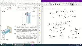 46 - Problem 3.3 and 3.4 | Chapter 3 | Mechanics of Materials Beer and Johnston
