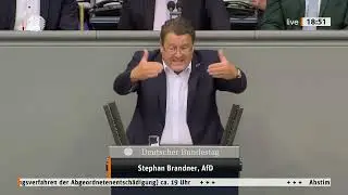 Stephan Brandner sorgt f&uuml;r Aufruhr im Bundestag &ndash; Debatte eskaliert!