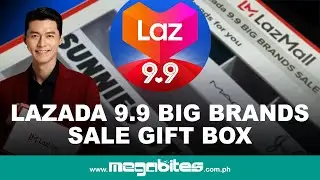 Unboxing Lazada 9.9 Big Brand Sale Media Gift Box