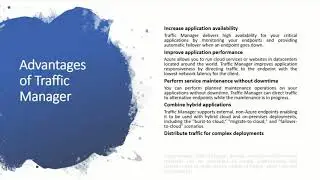 What is Azure Traffic Manager ?