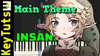 Main Theme from Breath of the Wild - Insane Mode [Piano Tutorial] (Synthesia)