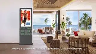 KiDiGi MILESTONES Secure Charging Locker with 43&rdquo; Digital Screen