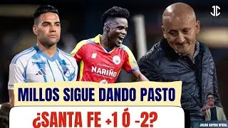🚨Ⓜ️ MILLONARIOS SIGUE DANDO PASTO Y SE HUNDE EN EL BARRO 🦁🧮 ¿SANTA FE SALVA UN PUNTO O PIERDE DOS?