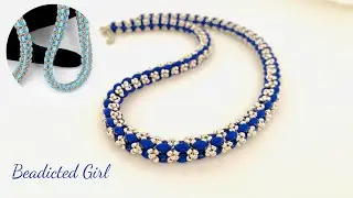 Superduo rope necklace || Twin bead necklace