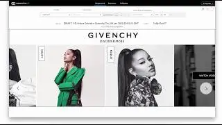 Responsive Ads Shoppable with video and audio  Givenchy Arianna