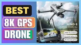 Best Hot Selling Wing 6 Professional Aerial GPS Drone Review