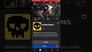 #edit #oculusquest Tutorial how to get boneworks on quest 2 without pc