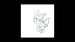 Victini - Drawing the entire Unova Dex
