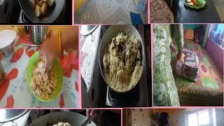 এই তীব্র শীতেও দায়িত্ব সহকারে সংসারের সমস্ত কাজ ছোট ছোট পদক্ষেপে শেষ করলাম।।🤢