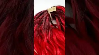 Огеннный красный комплект дредолоконов Анна🔥 кудри локоны наращивание волос Сыктывкар прически афро
