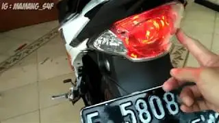Cara lampu sein kedip semua 4 kedip di semua motor