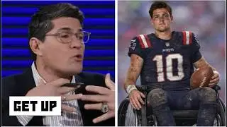 GET UP | Seahawks Defense EXPOSED Drake Maye! - Tedy Bruschi on Patriots loss 6th Super Bowl