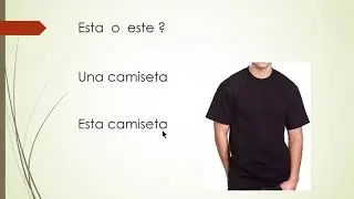 16- Spanish from Zero- este esta estos estas/ esto + vocabularios