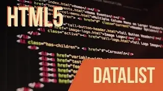 Learn HTML with Keith: Datalist