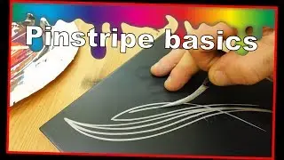 Pinstriping basics | pisntriping lernen Deutsch | King of lines