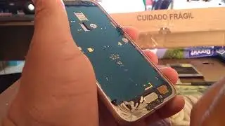 Como Trocar o frontal tela LCD J1 2016 modelo:SM-J120H (tutorial)