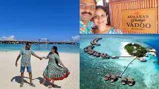 മാലിദ്വീപിലെയ്ക്ക് ഒരു സ്വപ്ന യാത്ര part 2 //A day in Adaaran Prestige Vadoo Resort Maldives