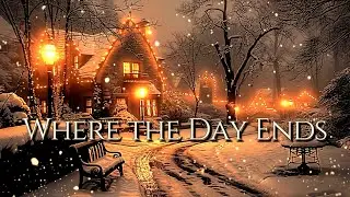 Calm Piano for Focus & Sleep – Quiet Snow Road Home | Where the Day Ends