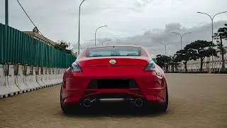AMUSE POWERHOUSE R1 TITANIUM EXHAUST + STRAIGHT CENTER PIPE ON NISSAN FAIRLADY 350z !!!!