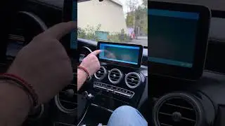 замена штатного монитора на большой мультимедийный на примере Mercedes C-class W205! реал гарантия
