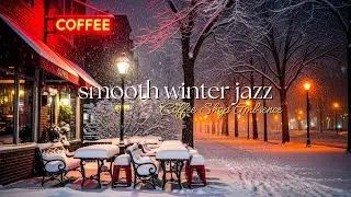 WINTER NIGHT LOUNGE JAZZ | SOFT JAZZ FOR LATE NIGHTS | RELAXING MUSIC ❄️🌃