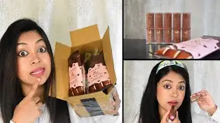 Blue Heaven COOKIE & CRUSH Matte Lipstick Review| Blue Heaven Chocolate Lipstick