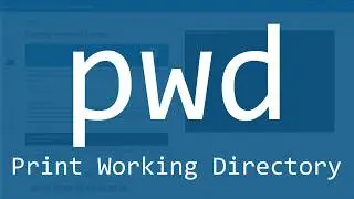 The Linux Command Tutorial: The pwd Command