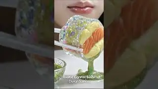 ASMR  Sushi 🍣 No Talking #ASMR #Sushi  #EatingSounds #NoTalking #GiantSushi #JapaneseFood #กินโชว์