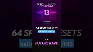 🔥 Hot Future Rave #presets for #spire #synth #musicproducer #edm #futurerave #download #balticaudio