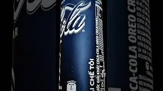 2024 Vietnam Oreo Coca Cola Limited Edition Zero Sugar 320ml sleek; barcode 8935049500964 #CocaCola