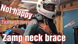 Zamp z-tech neck brace. WATCH BEFORE BUYING!! **Parody.**