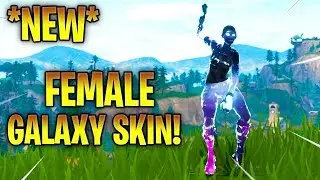 *NEW* Female GALAXY SKIN!! Fortnite Battle Royale