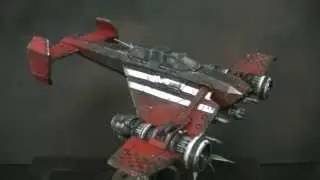 Closer Look at an Avenger Strike Fighter - Blue Table Painting