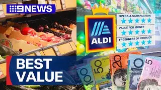 Aldi fruit and veggies voted most affordable and fresh by consumers | 9 News Australia