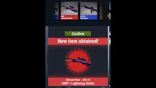 CS:GO unboxing a AWP LIGHTNING STRIKE
