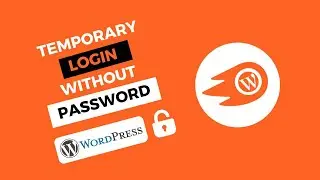 Temporary login/admin access without password