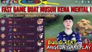 Angela Support, Angela Evos Rekt, Build Angela Terkuat 2021 - Mobile Legends